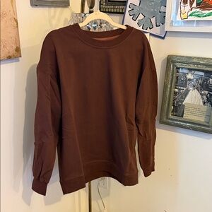 Lululemon oversized crew sweatshirt. Size 8